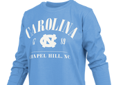 North Carolina "Hangleton" - Long - Sleeve Rounded Bottom Top